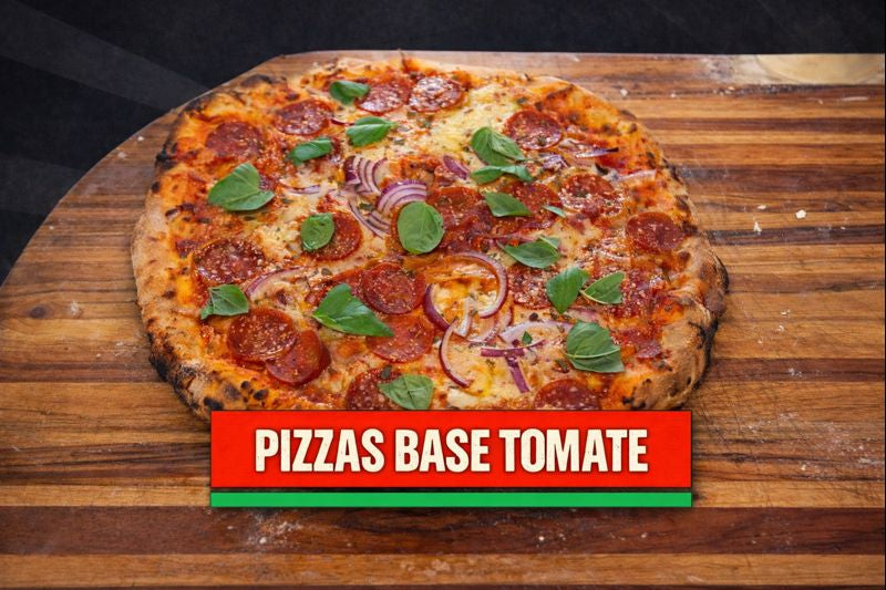 Pizzas base Tomate