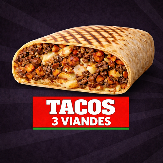 Tacos 3 viandes